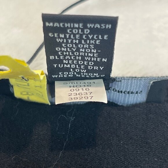 INC International Concepts Embroidered Blouse Women's Size Large Asymmetrical - Picture 5 of 11